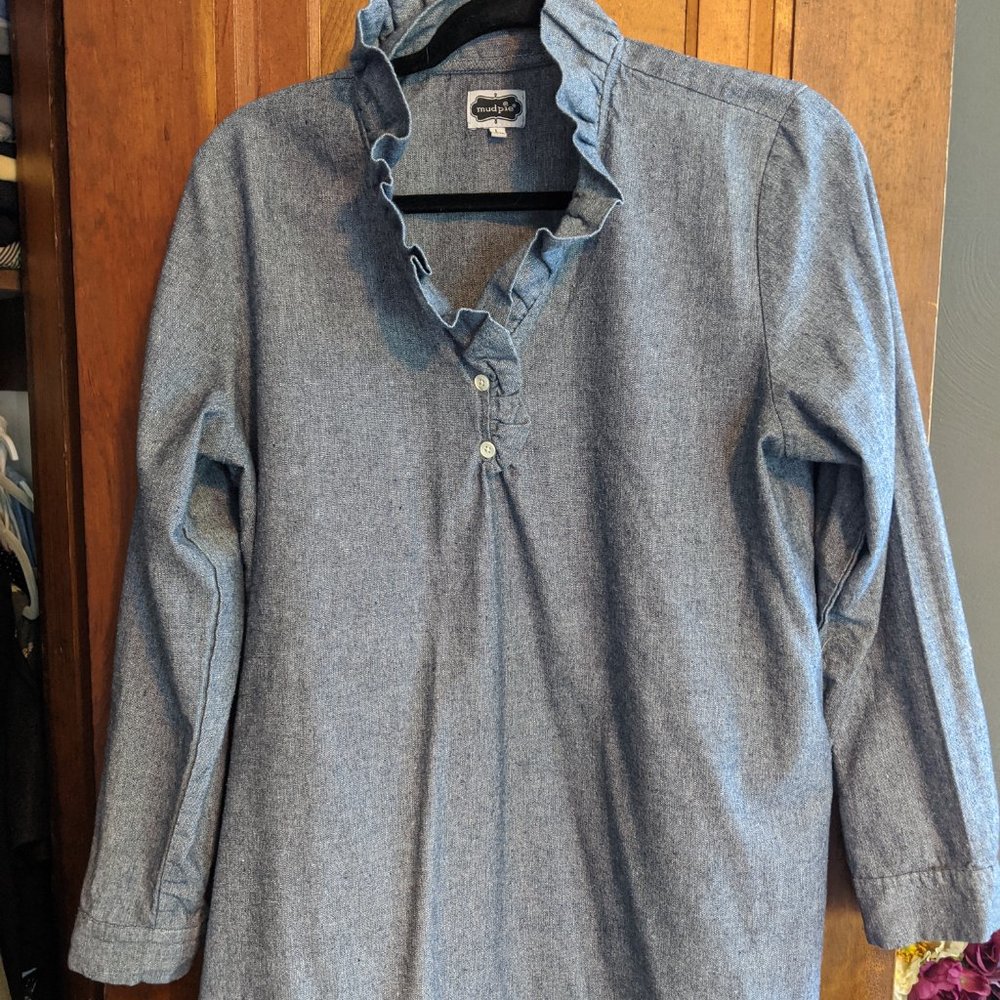 Chambray Tunic shirt